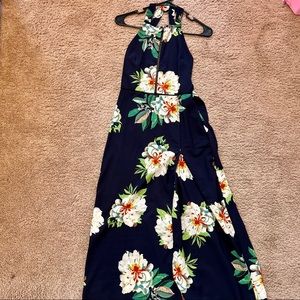 Romwe Navy Blue MaxiDress Small/Medium